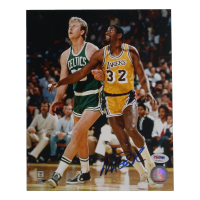 Magic Johnson Signed Lakers 8x10 Photo (PSA) at PristineAuction.com