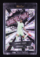Lamine Yamal 2024 Wild Card Comix Barcelona! Silver Kaleidoscope #LY09 RC #3/5 at PristineAuction.com
