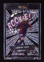 Lamine Yamal 2024 Wild Card Comix Rookie! Silver Laser #LY02 RC #1/5 at PristineAuction.com