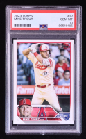 Mike Trout 2023 Topps #27 (PSA 10) at PristineAuction.com