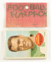 1960 Topps Football Card Fun Pack with (10) Cards at PristineAuction.com