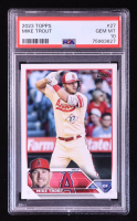 Mike Trout 2023 Topps #27 (PSA 10) at PristineAuction.com
