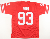 Ndamukong Suh Signed Jersey (Beckett) at PristineAuction.com