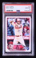Mike Trout 2023 Topps #27 (PSA 10) at PristineAuction.com