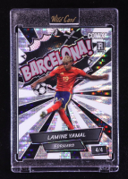 Lamine Yamal 2024 Wild Card Comix Barcelona! Silver Pulsar #LY07 RC #4/4 at PristineAuction.com