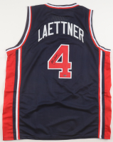 Christian Laettner Signed Jersey (Schwartz) at PristineAuction.com