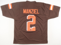 Johnny Manziel Signed Jersey Inscribed "F*** Cleveland" (Beckett) at PristineAuction.com