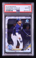 Fernando Tatis Jr. 2019 Bowman Chrome Prospects #BCP25 RC (PSA 10) at PristineAuction.com