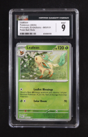 Leafeon R 2025 Pokemon Scarlet and Violet Prismatic Evolutions Poke Ball Reverse Foil #005 (CGC 9) at PristineAuction.com
