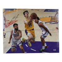 Austin Reaves Signed Lakers 16x20 Photo (PSA) at PristineAuction.com
