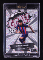 Lamine Yamal 2024 Wild Card Comix Goal! Silver Wave #LY10 RC #2/2 at PristineAuction.com