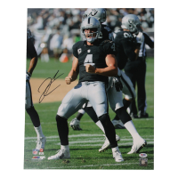 Derek Carr Signed Raiders 16x20 Photo (PSA) at PristineAuction.com