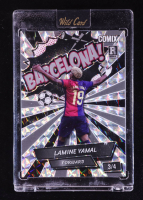 Lamine Yamal 2024 Wild Card Comix Barcelona! Silver Mosaic #LY05 RC #3/4 at PristineAuction.com