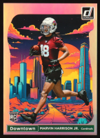 Marvin Harrison Jr. 2024 Donruss Downtown! Oversize #12 RC at PristineAuction.com