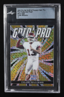 Caleb Williams 2022 Leaf Pro Set Draft and Prospect Goin' Pro Wave Gold Pre-Production Proof #NNO RC #1/1 (Leaf) at PristineAuction.com