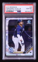Fernando Tatis Jr. 2019 Bowman Chrome Prospects #BCP25 RC (PSA 10) at PristineAuction.com