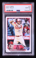 Mike Trout 2023 Topps #27 (PSA 10) at PristineAuction.com