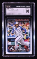 Ronald Acuna Jr. 2024 Topps #1 (CGC 10) at PristineAuction.com