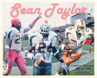 Sean Taylor Signed LE Miami Hurricanes 8x10 Photo (JSA) at PristineAuction.com
