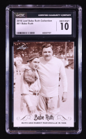 Babe Ruth 2016 Leaf Babe Ruth Collection #61 (CGC 10) at PristineAuction.com
