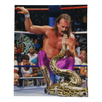 Jake "The Snake" Roberts Signed WWE 16x20 Photo (Authentic Ink) at PristineAuction.com