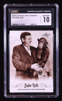 Babe Ruth 2016 Leaf Babe Ruth Collection #29 (CGC 10) at PristineAuction.com