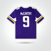 J.J. McCarthy Signed Vikings Nike Authentic Jersey (Beckett) at PristineAuction.com