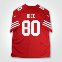 Jerry Rice Signed 49ers Nike Authentic Jersey (Fanatics) at PristineAuction.com