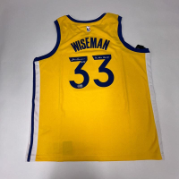 James Wiseman Signed Warriors Nike Authentic Jersey Inscribed "22 NBA Champ" (Beckett) at PristineAuction.com