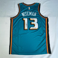 James Wiseman Signed Pistons Nike Authentic Jersey Inscribed "Motor City" & "Go Pistons!" (Beckett) at PristineAuction.com