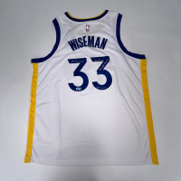 James Wiseman Signed Warriors Nike Authentic Jersey Inscribed "Dub Nation", "22 NBA Champs" & "Big Ticket" (Beckett) at PristineAuction.com