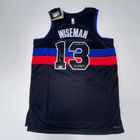James Wiseman Signed Pistons Nike Authentic Jersey Inscribed "Motor City" & "Go Pistons!" (Beckett) at PristineAuction.com