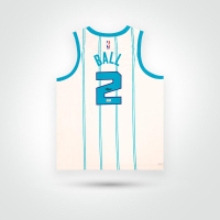 Lamelo Ball Signed Hornets Nike Authentic Jersey (Beckett) at PristineAuction.com