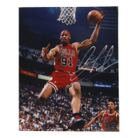 Dennis Rodman Signed Bulls 11x14 Photo (Authentic Ink) at PristineAuction.com
