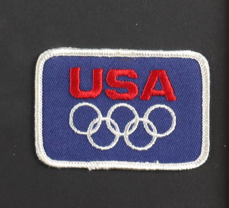 Michael Jordan Custom Framed Jersey Display with (2) Olympic Pins & Vintage USA Cloth Patch at PristineAuction.com Michael Jordan Custom Framed Jersey Display with (2) Olympic Pins & Vintage USA Cloth Patch at PristineAuction.com