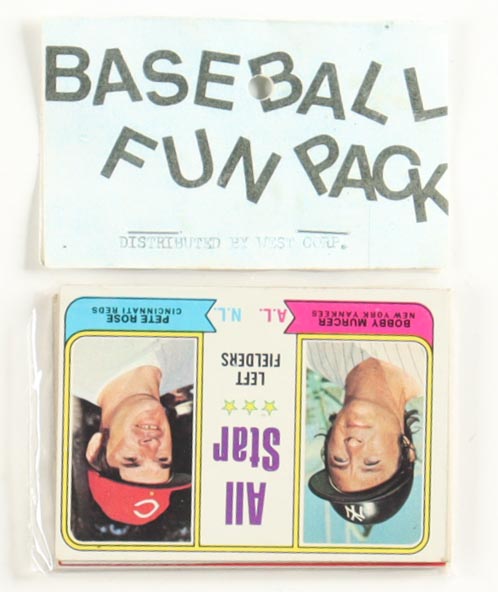 1974 Topps Baseball Card Fun Pack with (10) Cards at PristineAuction.com 1974 Topps Baseball Card Fun Pack with (10) Cards at PristineAuction.com