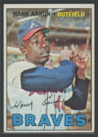 Hank Aaron 1967 Topps #250 at PristineAuction.com
