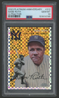 Babe Ruth 2023 Topps Chrome Platinum X-Fractor #312 (PSA 10) at PristineAuction.com