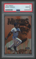 Barry Bonds 1997 Finest Masters #1 (PSA 10) at PristineAuction.com