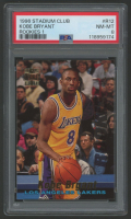 Kobe Bryant 1996-97 Stadium Club Rookies 1 #R12 RC (PSA 8) at PristineAuction.com