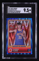 Cooper Flagg 2024 Topps Chrome Mcdonald's All American Blue Raywave Refractor #78 RC (SGC 9.5) at PristineAuction.com
