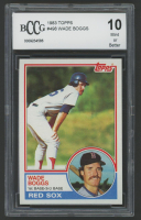 Wade Boggs 1983 Topps #498 RC (BCCG 10) at PristineAuction.com