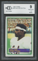 Walter Payton 1983 Topps #36 (BCCG 9) at PristineAuction.com