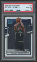 Anthony Edwards 2020 Donruss Optic RR #151 RC (PSA 10) at PristineAuction.com