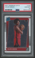 Jalen Green 2021 Donruss Optic RR #159 (PSA 10) at PristineAuction.com