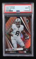 Josh Jacobs 2023 Panini Phoenix Orange #57 #43/75 (PSA 10) at PristineAuction.com