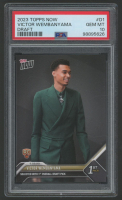 Victor Wembanyama 2023 Topps Now Draft #D1 RC (PSA 10) at PristineAuction.com