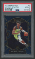 Anthony Edwards 2020 Panini Select Blue Retail #61 (PSA 10) at PristineAuction.com