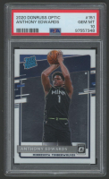 Anthony Edwards 2020 Donruss Optic RR #151 RC (PSA 10) at PristineAuction.com
