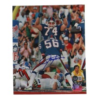 Lawrence Taylor Signed Giants 8x10 Photo (Beckett) at PristineAuction.com